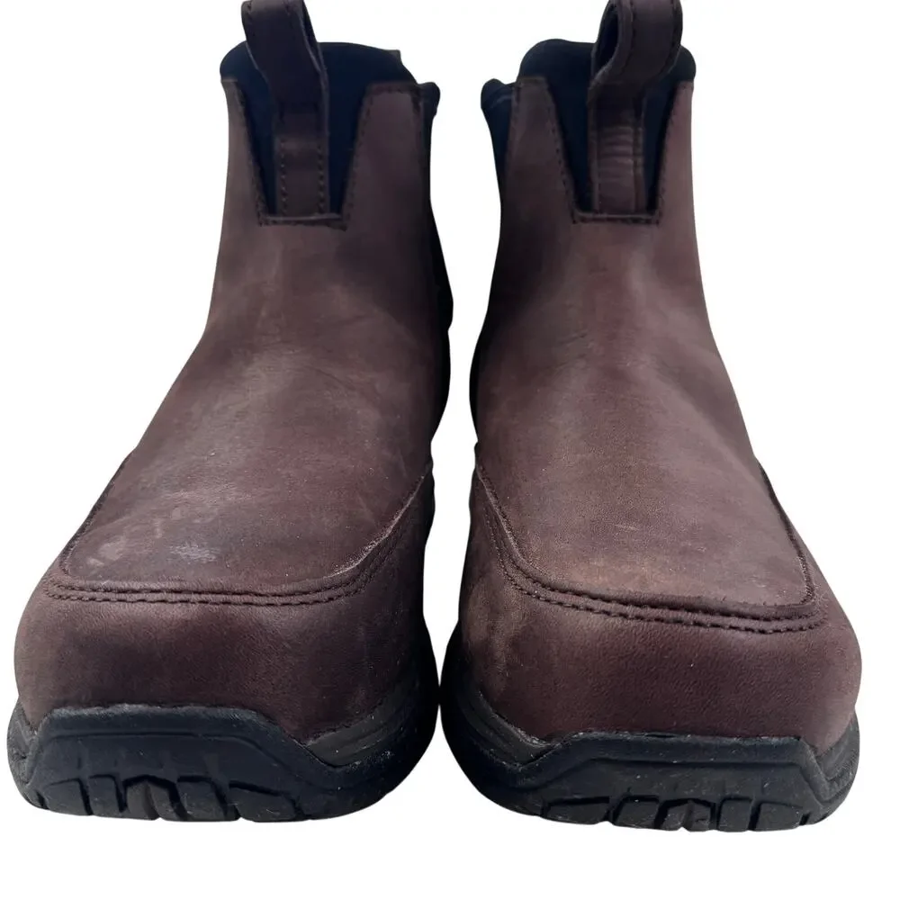 LL Bean Newington Brown Waterproof  Primaloft Outdoor Snow Boots Men's 8.5